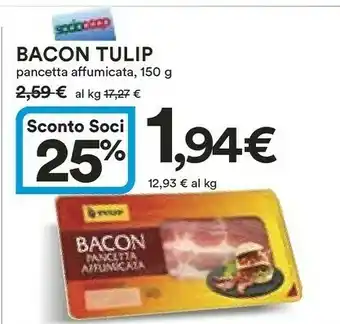 Coop Tulip Bacon offerta