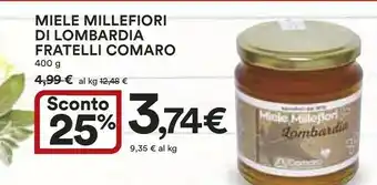 Coop Fratelli Comaro Miele Millefiori Di Lombardia offerta