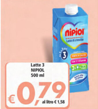 Alter Discount Nipiol Latte 3 500 ml offerta