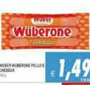 Supermercati Agorà Wuber One Pollo E Cheddar offerta