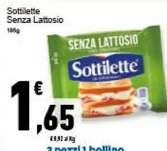 Conad Superstore Mondelez Sottilette Le Originali Senza Lattosio 185 G offerta
