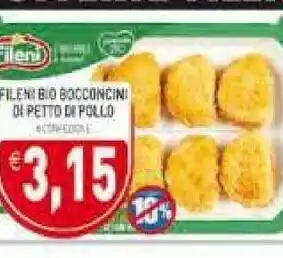 Supermercati Agorà Fileni Bocconcini Di Petto Di Pollo offerta