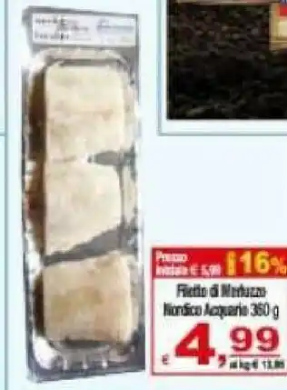 Filetto Di Merluzzo Nordico Acquario