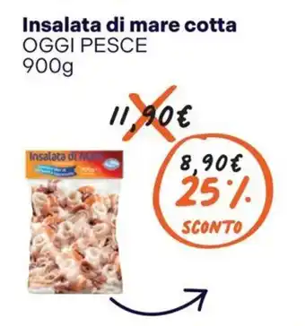 Gelmarket Insalata di mare cotta OGGI PESCE 900g offerta