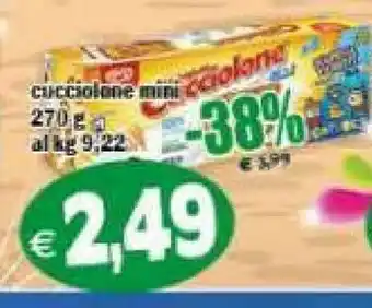 Gros Algida L'Originale Cucciolone Mini 270 G(ml) offerta