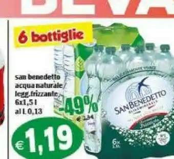 Gros San Benedetto - Acqua Naturale offerta