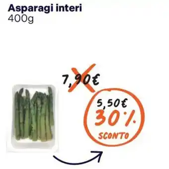 Asparagi interi 400g