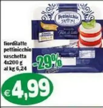 Gros Pettinicchio Mozzarella Fior Di Latte 800 G(ml) offerta