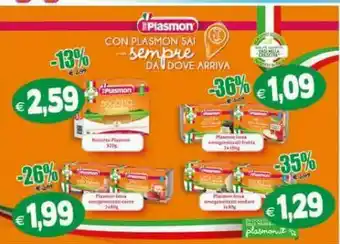 Gros Plasmon Omogeneizzato Alla Frutta Mela offerta