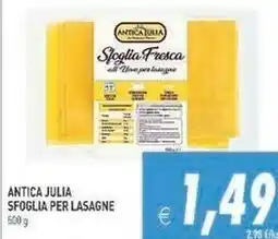 Julia Antica Sfoglia Per Lasagne