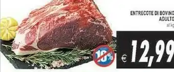 Iperfamily Entrecote Di Bovino Adulto offerta