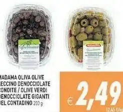 Madama oliva Olive Nere Denocciolate Condite 200 G(ml)