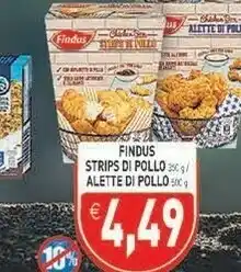 Iperfamily Findus Strips Di Pollo offerta