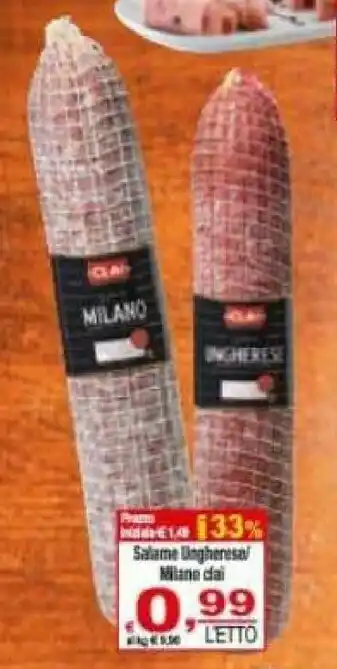 Gros Salame Ungherese offerta