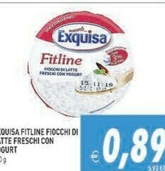Gros Exquisa - Fiocchi di Latte con Yogurt 150 g(ml) offerta