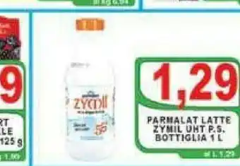 Gros Parmalat Parmalat - Zymil Latte Scremato Alta Digeribilità Senza Lattosio UHT 1000 g(ml) offerta