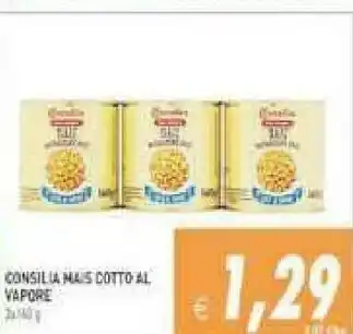 Pim Supermercati Consilia Mais Cotto Al Vapore offerta