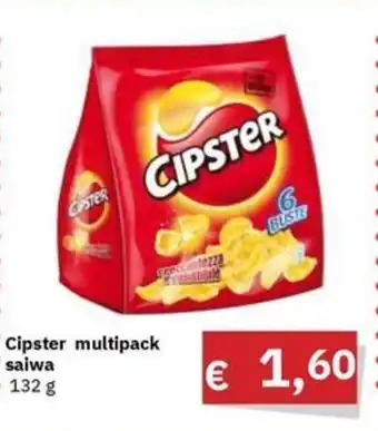Muroli Formaggi Cipster multipack saiwa 132 g offerta