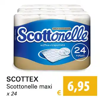 Iper Tosano Scottex Scottonelle Maxi x 24 offerta