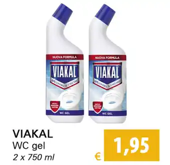 Iper Tosano Viakal WC Gel 2 x 750 ml offerta