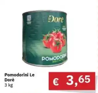 Muroli Formaggi Pomodorini Le Dorè 3 kg offerta