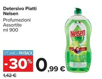 Carrefour Market Nelsen Detersivo piatti offerta