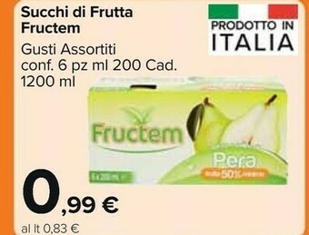 Fructem Succhi di frutta