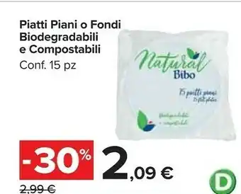 Piatti di plastica