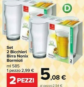 Carrefour Bicchieri offerta