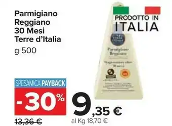 Carrefour Parmigiano reggiano Parmigiano offerta