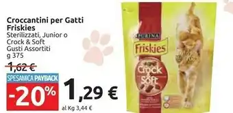 Carrefour Friskies Cibo per gatti offerta