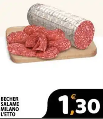 BECHER SALAME MILANO L'ETTO