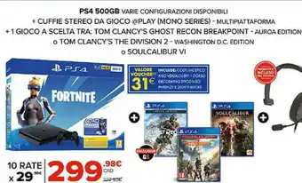 Gamestop Gs Giochi PS4 offerta