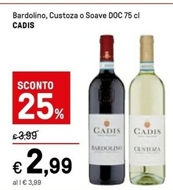 Iper La Grande Cadis Bardolino offerta