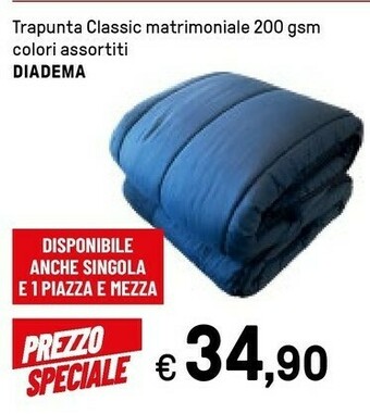 Iper La Grande Diadema Trapunta Classic Matrimoniale offerta