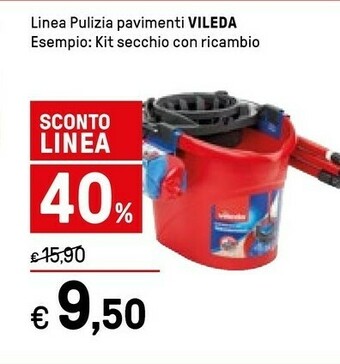 Iper La Grande Vileda Linea Pulizia Pavimenti offerta
