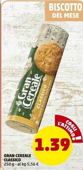 PENNY Mulino Bianco Classico Gran Cereale 250 G(ml) offerta