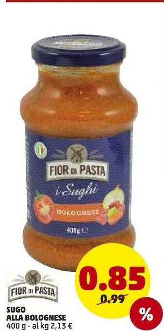 PENNY Fior di pasta Sugo Alla Bolognese offerta