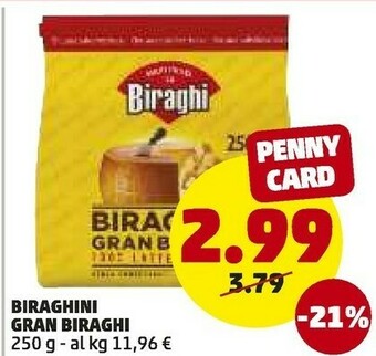 PENNY Biraghi Gran Ni 250 G offerta