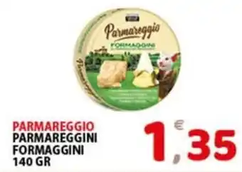 Premium Supermercati PARMAREGGIO PARMAREGGINI FORMAGGINI 140 GR offerta