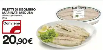 Coop Medusa Filetti Di Sgombro Marinati offerta