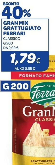 Ekom Ferrari Formaggio offerta