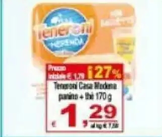 CTS Supermercati Casa Modena Teneroni Panino offerta