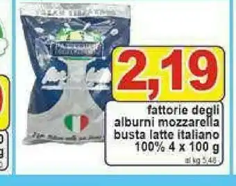 Gros Fattorie degli alburni Fior Di Latte 100 G(ml) offerta