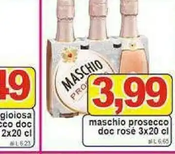 Gros Maschio Prosecco Doc Rose offerta