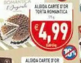 Gros Algida Carte D'Or Patisserie Romantica Torta offerta