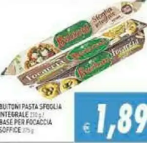 Gros Buitoni Pasta Sfoglia Gran Spessore offerta