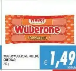 Iperfamily Wuber One Pollo E Cheddar offerta