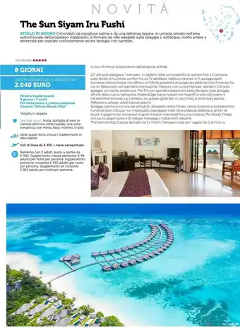 iGrandiViaggi Deliziosa Hotel offerta