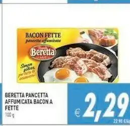 Iperfamily Fratelli Beretta - Bacon Fette Pancetta Affumicata 100 g(ml) offerta